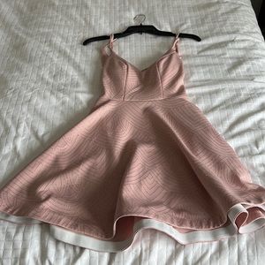 Light pink party dress with sparkles